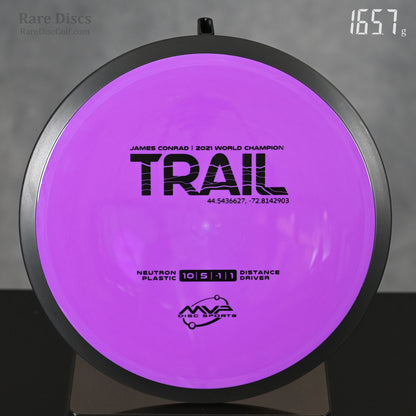 MVP Trail Neutron disc golf distance driver straight flying James Conrad Rare Discs Canada