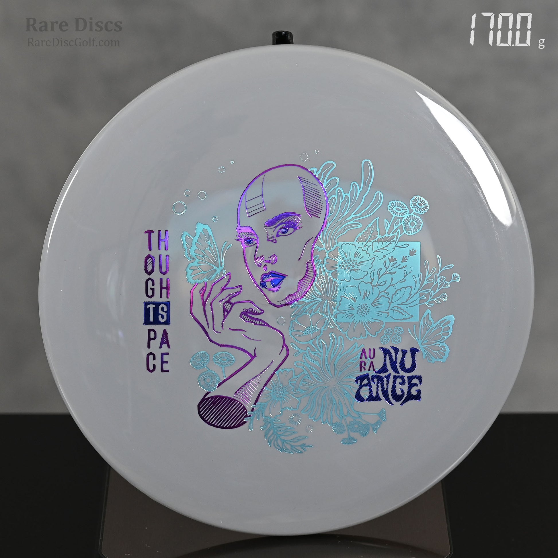 Thought Space Athletics Nuance aura mask flowers butterfly stamp flippy disc golf fairway driver Rare Discs Canada