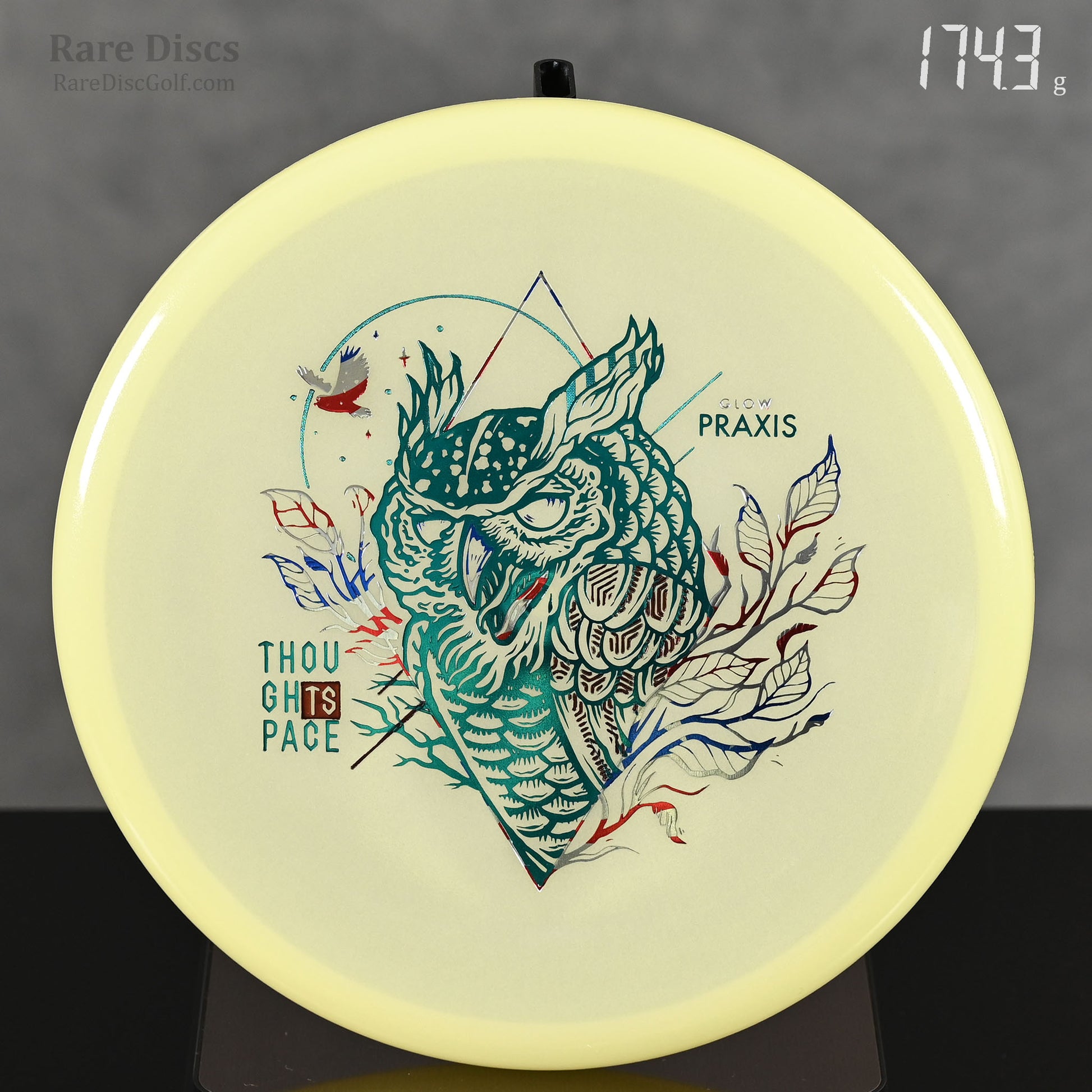 Thought Space Athletics Glow Praxis disc golf putter night owl Infinite Exclusive Rare Discs Canada