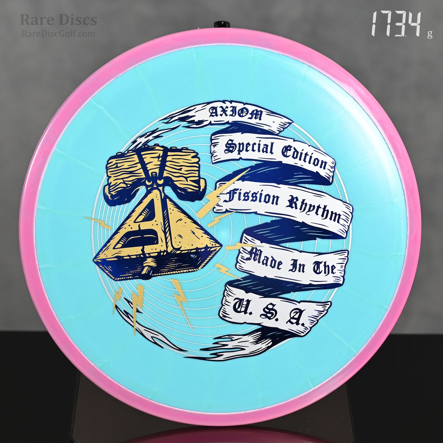 Axiom Rhythm fission special edition disc golf driver american liberty bell stamp made in the USA Rare Discs Canada