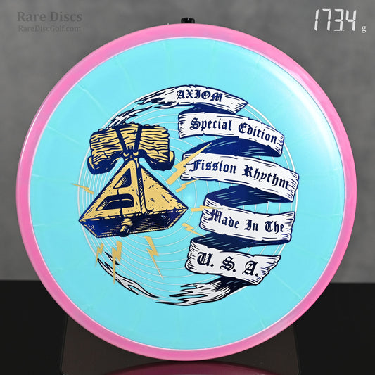 Axiom Rhythm fission special edition disc golf driver american liberty bell stamp made in the USA Rare Discs Canada