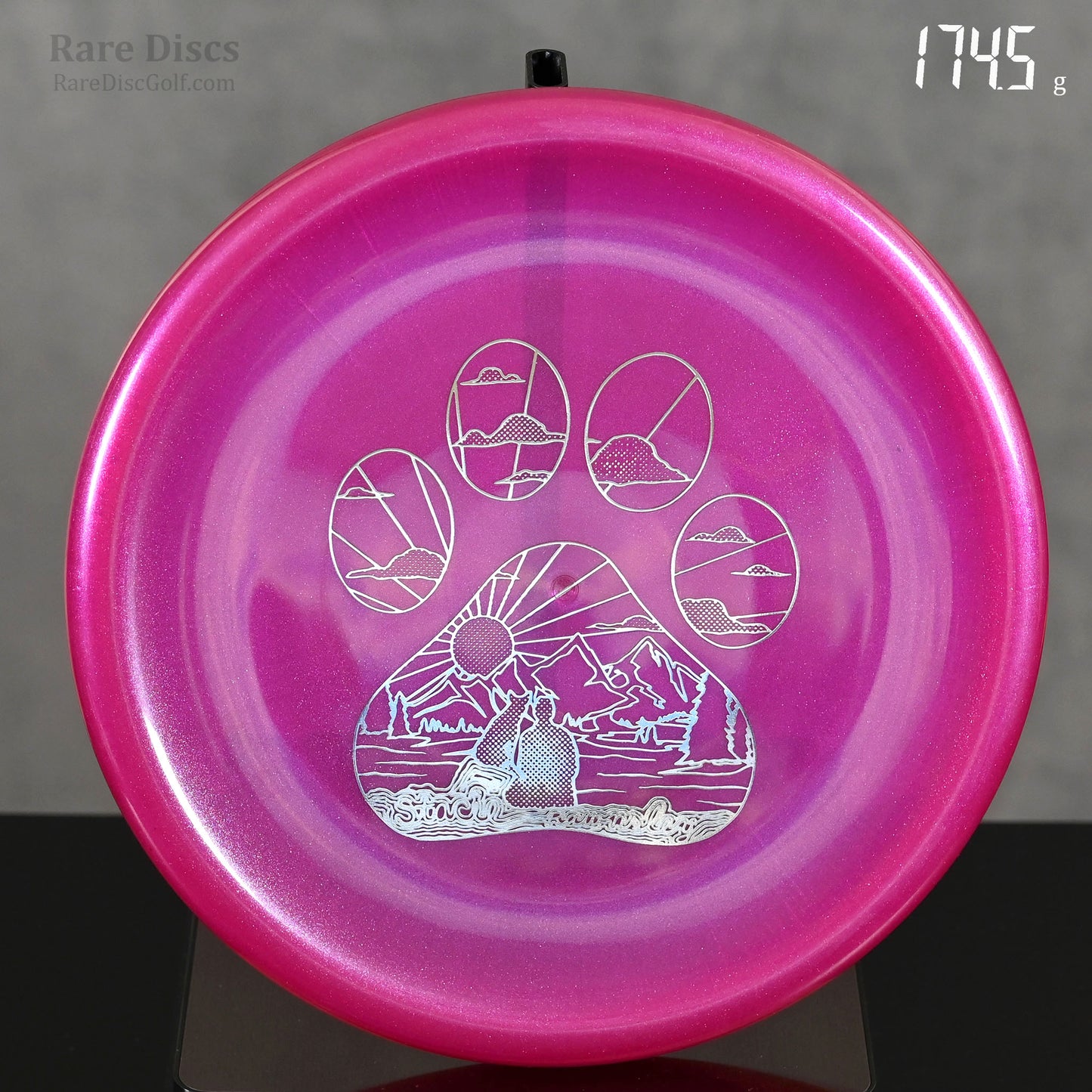 Stacie Rawnsley Berg X tour series Kastaplast approach golf disc pawprint stamp Rare Discs Canada