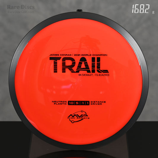 MVP Trail Neutron straight flying distance driver James Conrad world champion disc golf sports equipment