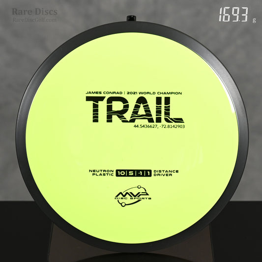 MVP Trail Neutron straight flying distance driver James Conrad world champion disc golf sports equipment