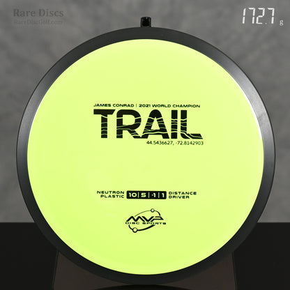 MVP Trail Neutron straight flying distance driver James Conrad world champion disc golf sports equipment