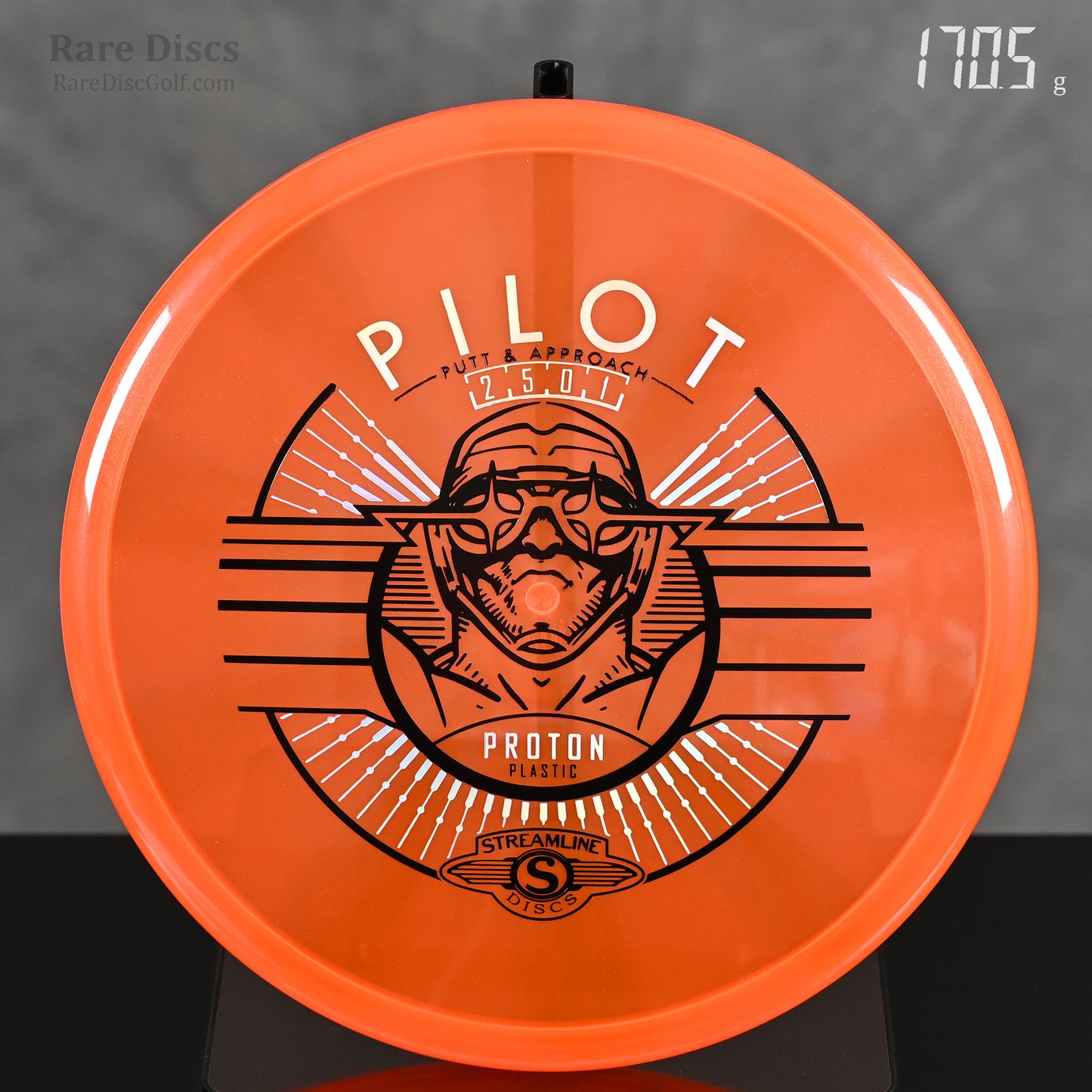 Streamline pilot straight flying putter in premium plastic Rare Discs Canada