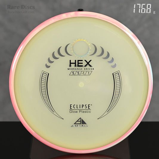 Axiom Hex glow in the dark eclipse 2.0 mid range disc golf stable rare discs