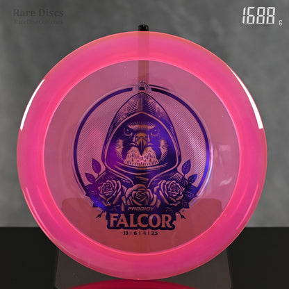 Prodigy Airborne Falcor 2024 Cale Leviska disc golf driver Hawk and Roses Stamp Rare Discs Canada