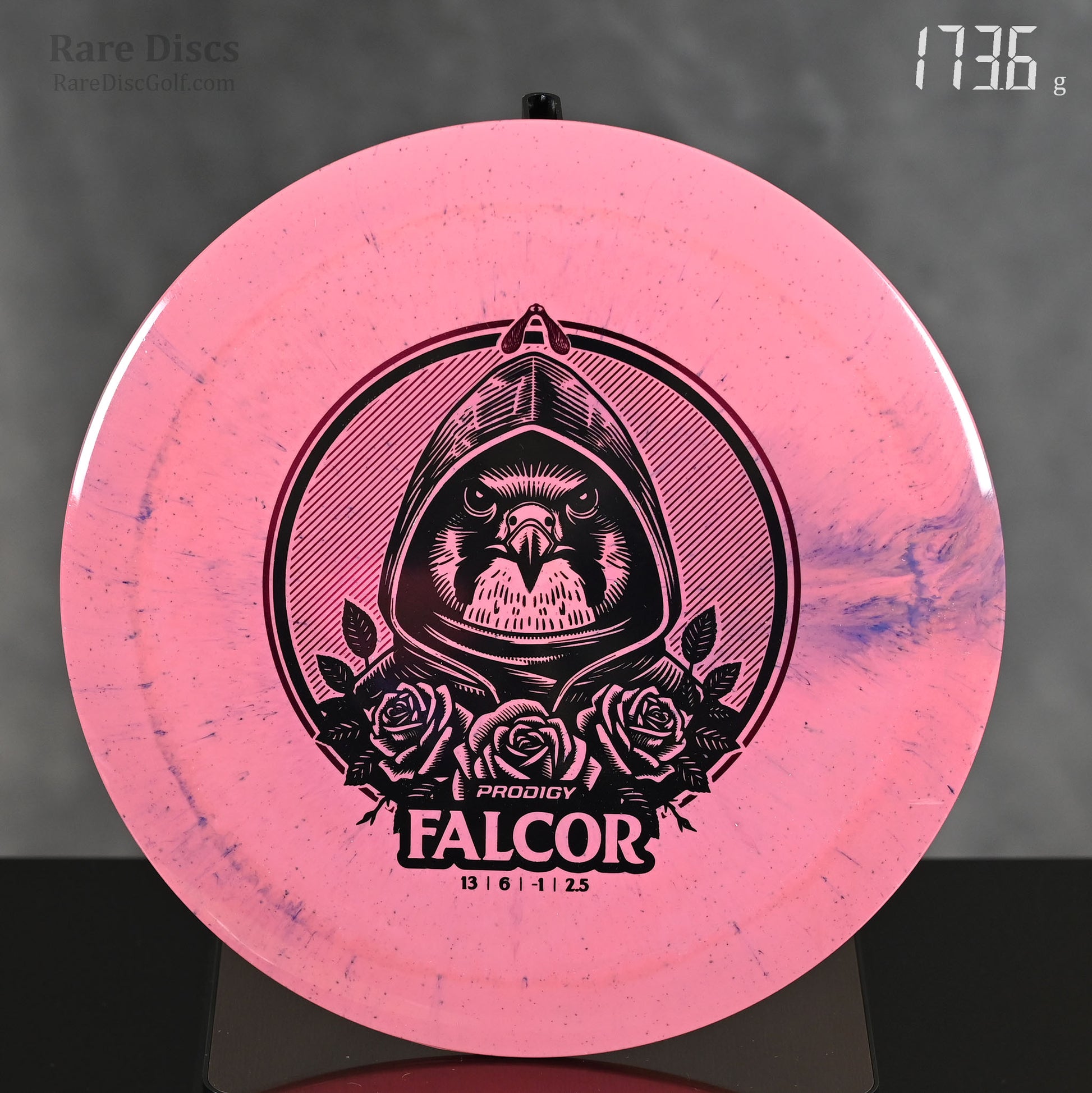 Prodigy Airborne Falcor 2024 Cale Leviska reblend disc golf driver Hawk and Roses Stamp Rare Discs Canada