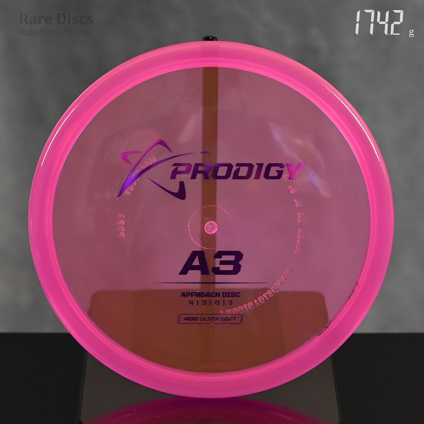 Prodigy A3 disc golf approach 400 ultrasoft plastic