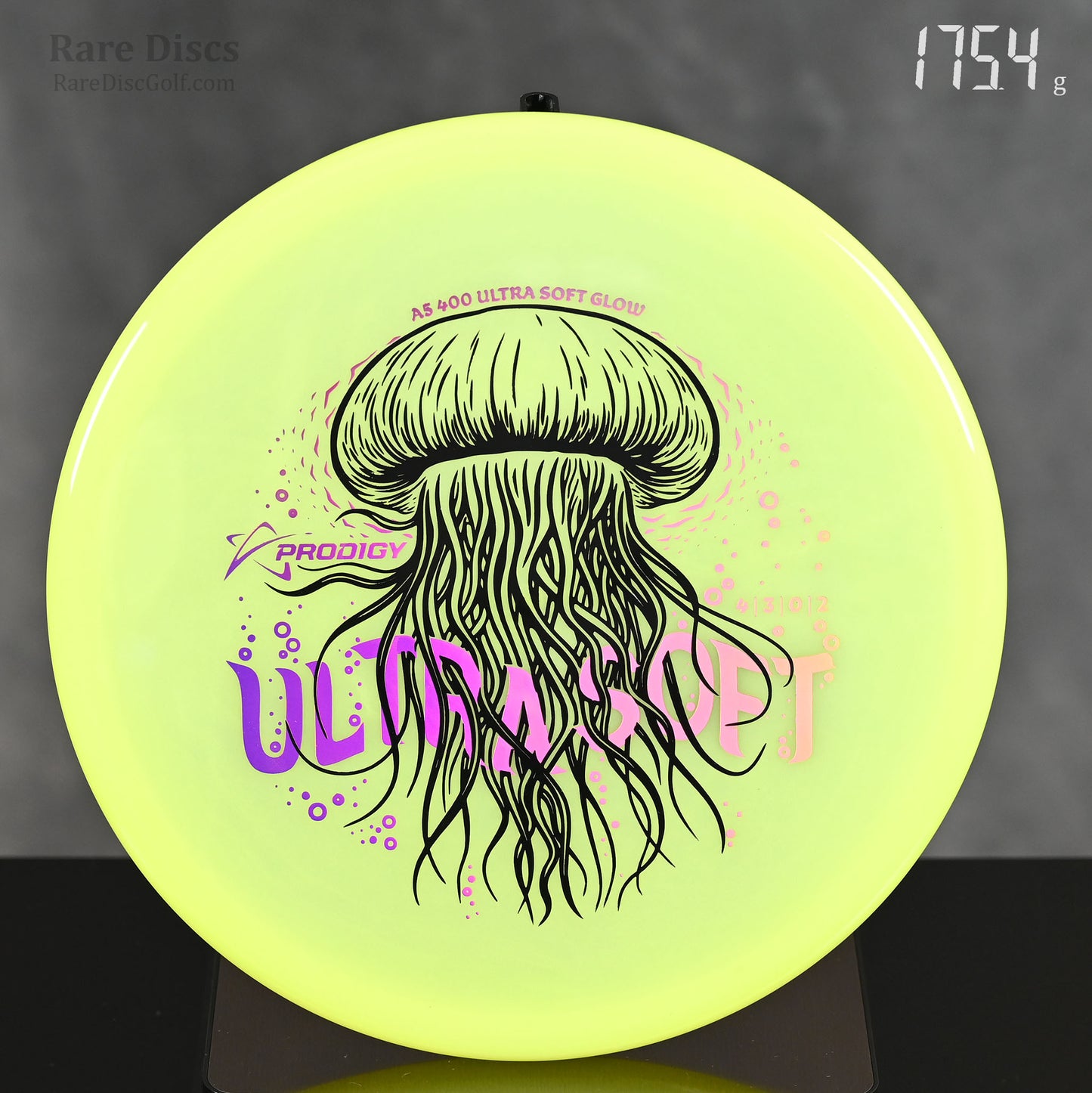 Prodigy Ultrasoft color glow jellyfish stamp disc golf approach frisbee Rare Discs Canada