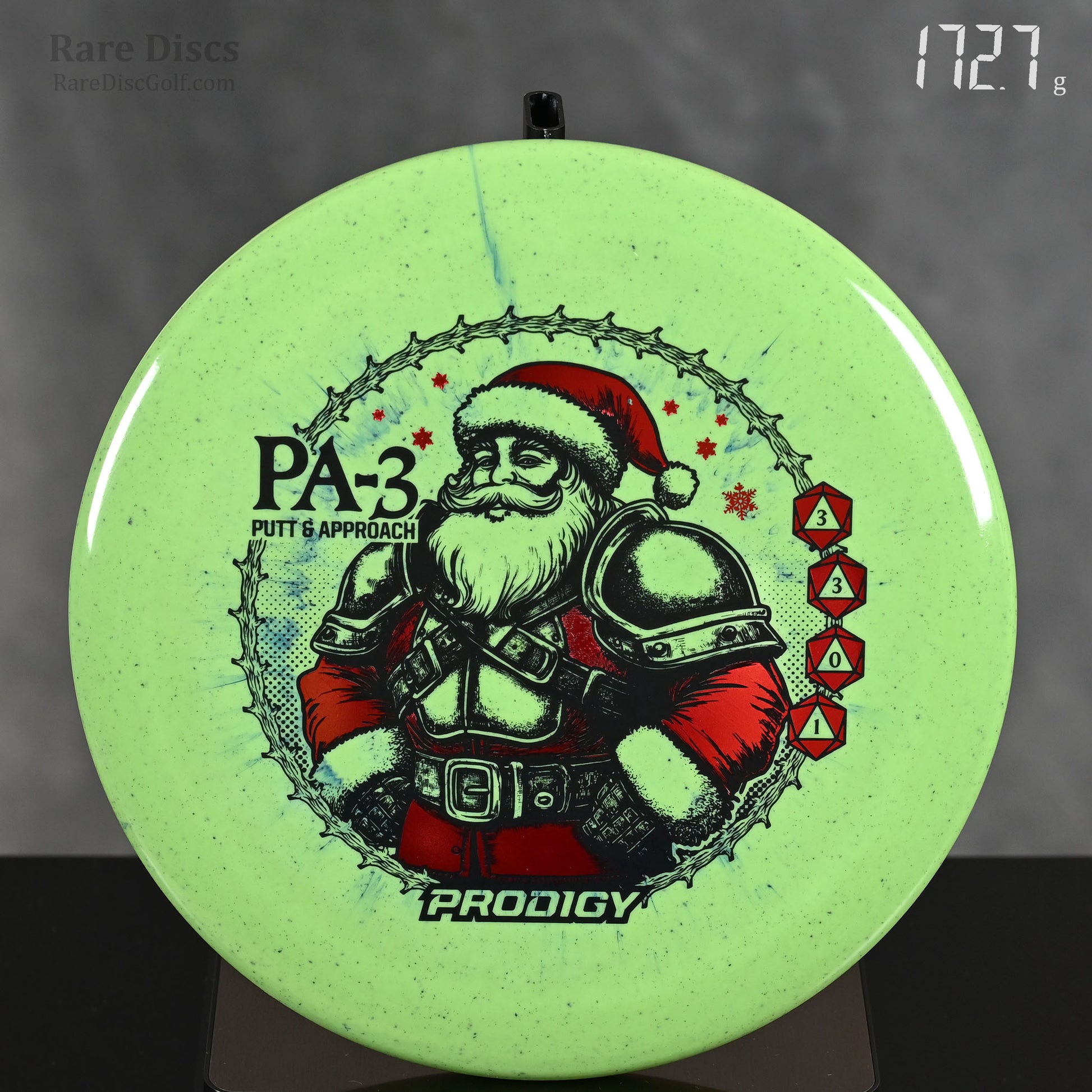 Prodigy PA-3 Battle Santa christmas 2024 stamp special edition disc golf putter Rare Discs Canada