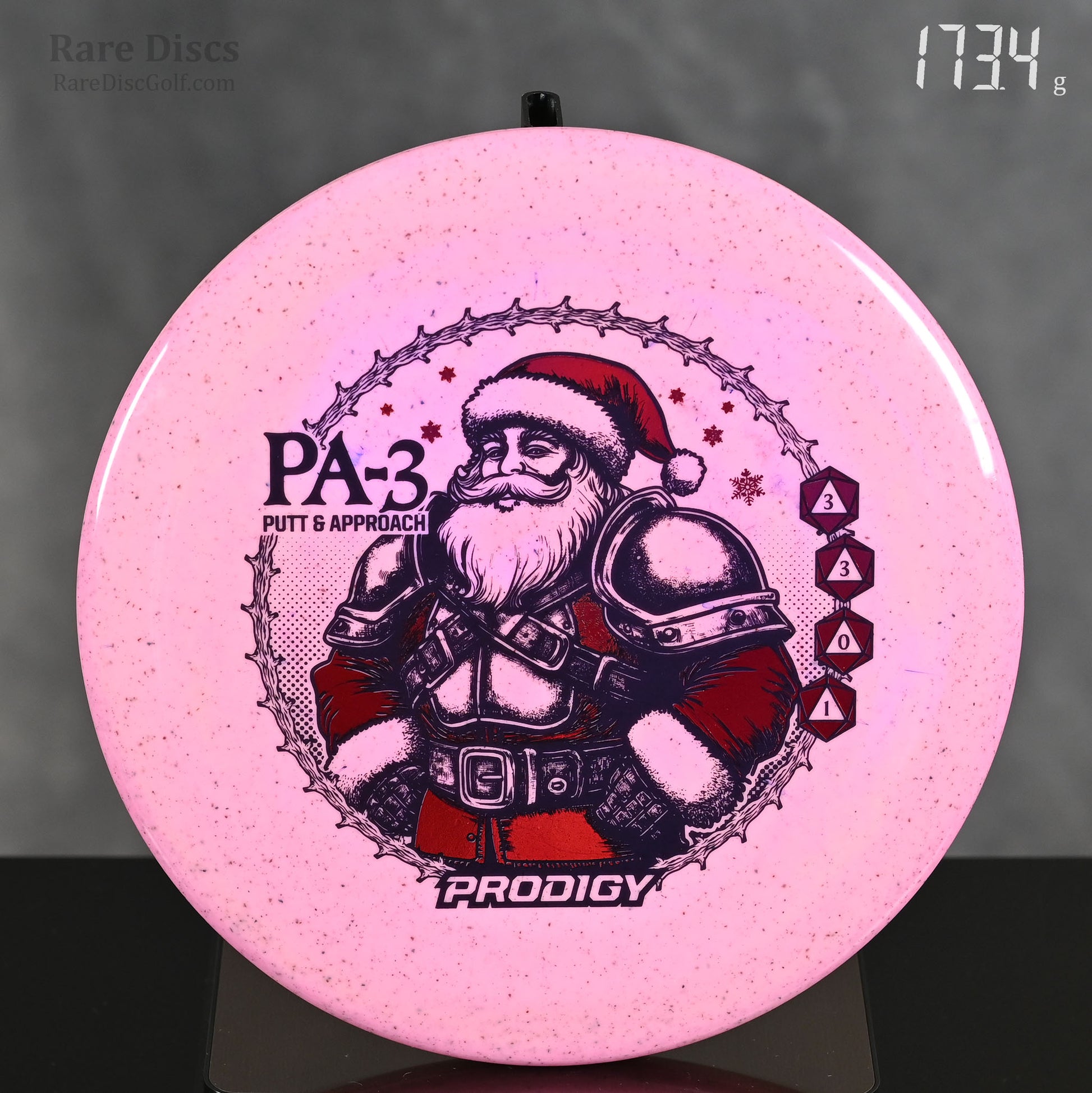 Prodigy PA-3 Battle Santa christmas 2024 stamp special edition disc golf putter Rare Discs Canada