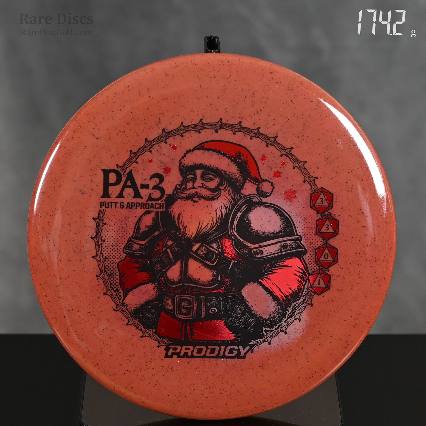 Prodigy PA-3 Battle Santa christmas 2024 stamp special edition disc golf putter Rare Discs Canada