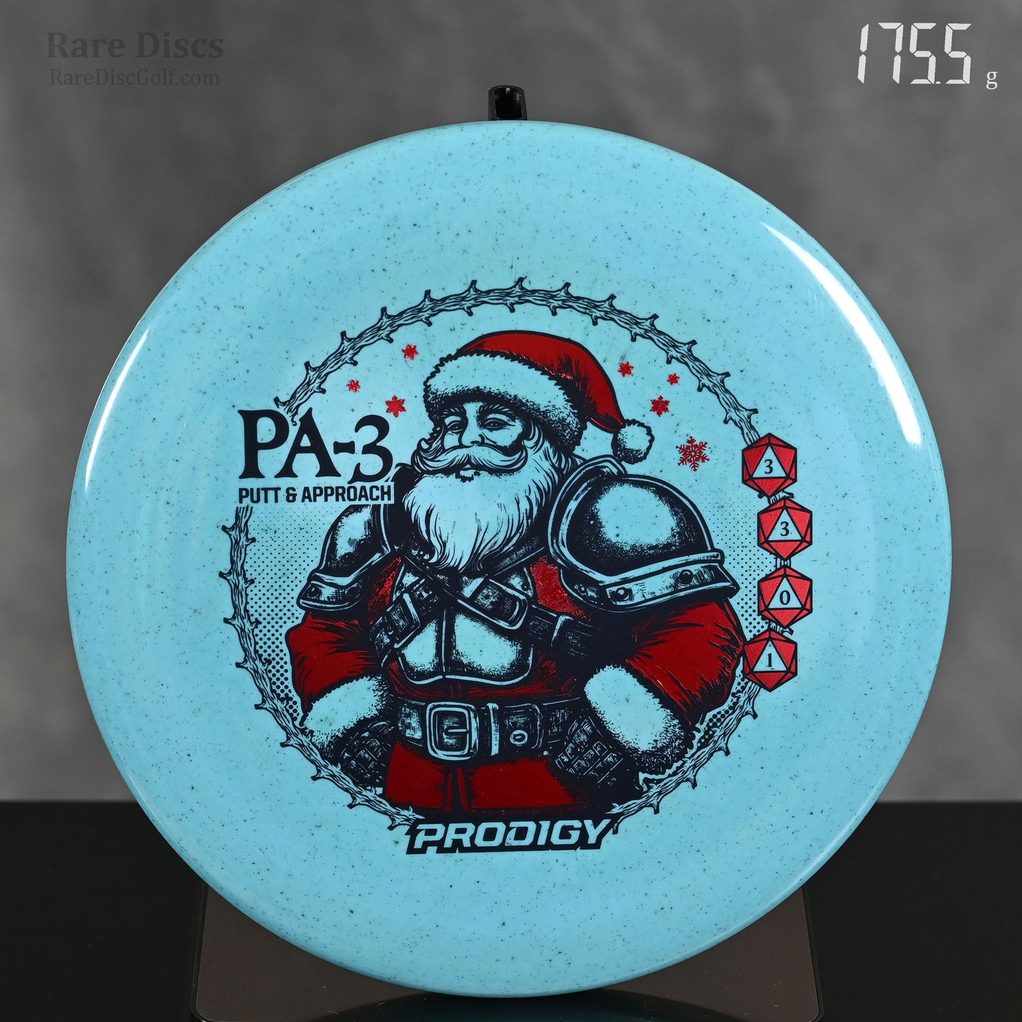 Prodigy PA-3 Battle Santa christmas 2024 stamp special edition disc golf putter Rare Discs Canada