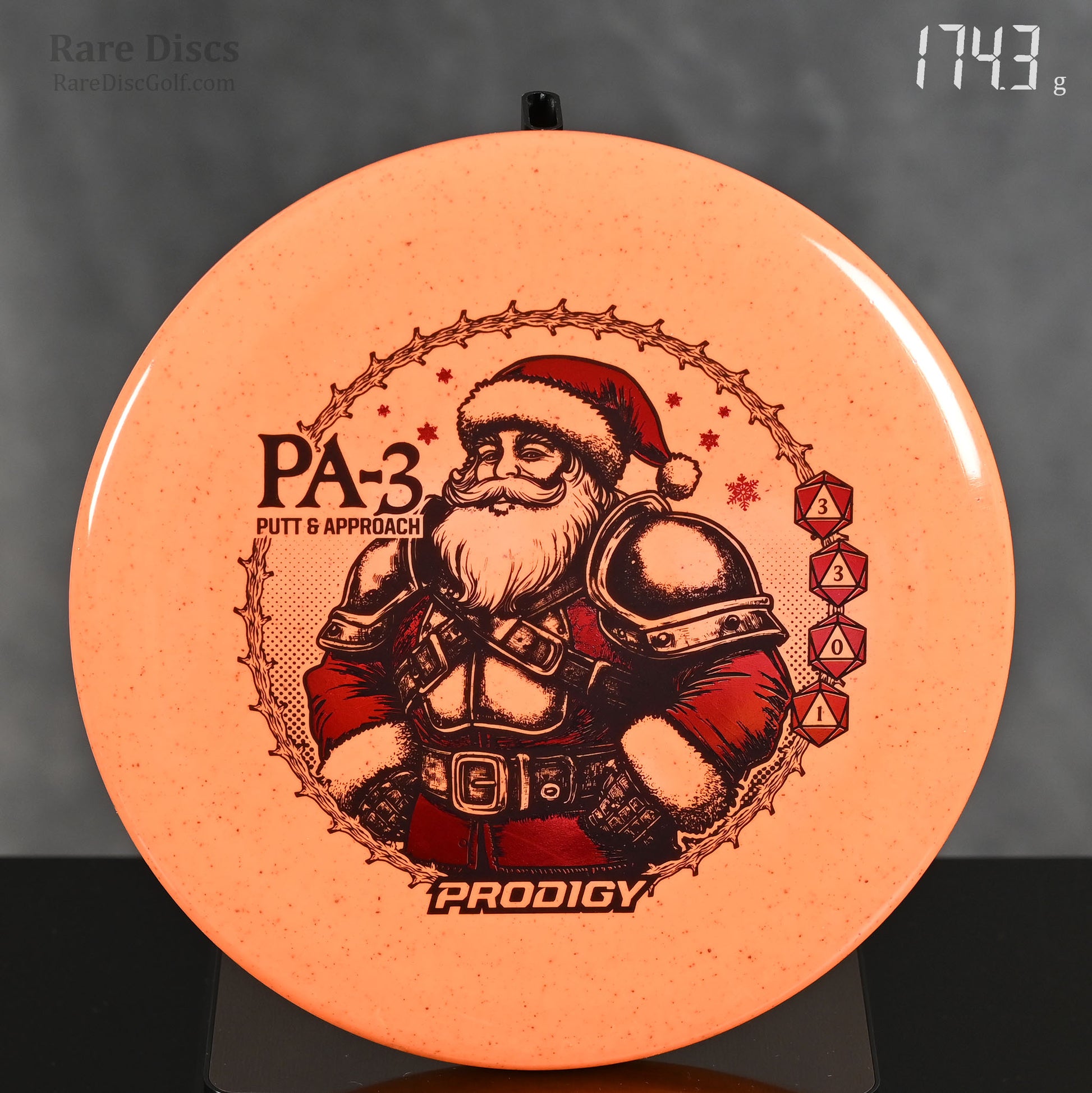 Prodigy PA-3 Battle Santa christmas 2024 stamp special edition disc golf putter Rare Discs Canada