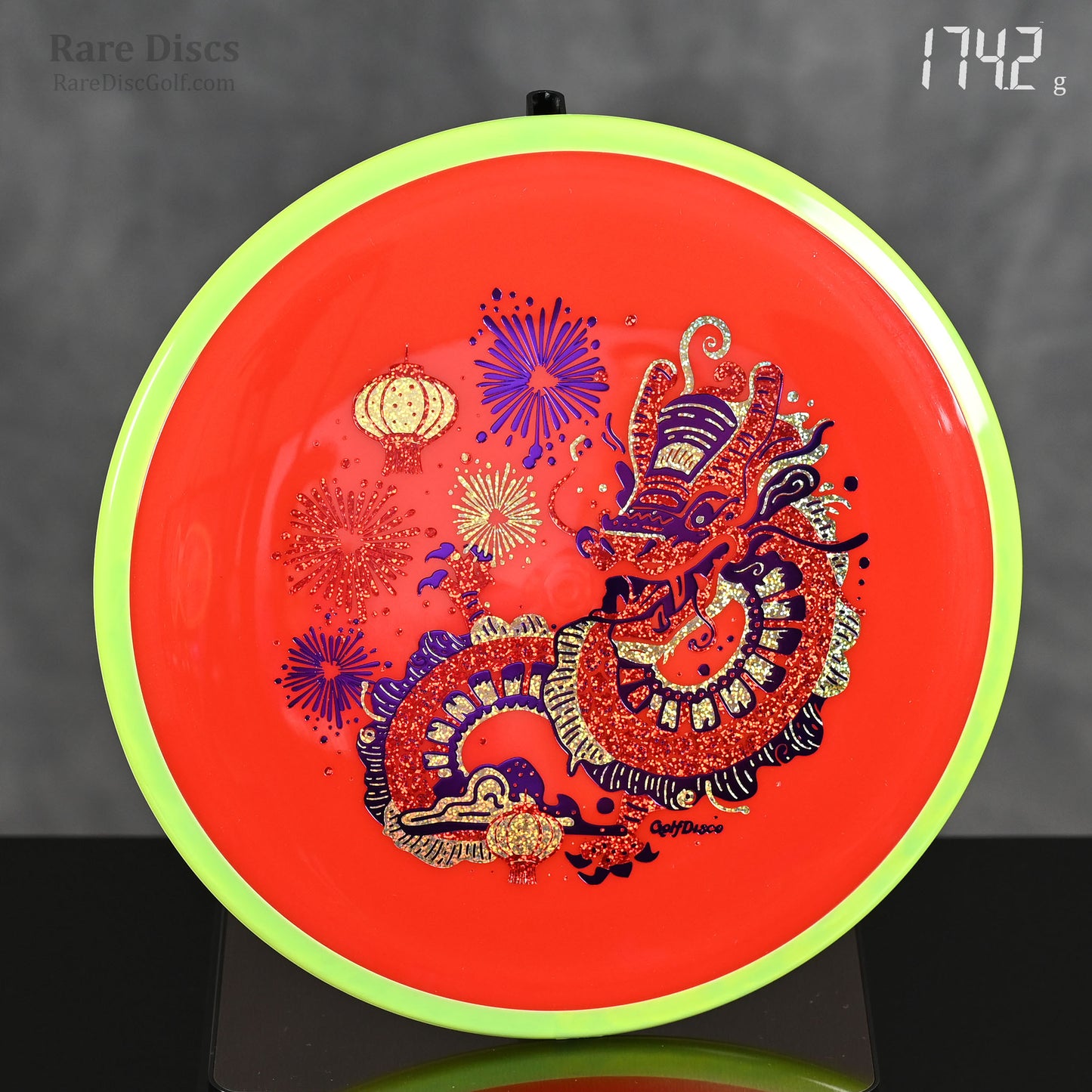 Axiom Neutron Crave Chuxi straight flying fairway driver with eastern dragon fireworks stamp Rare Discs Canada