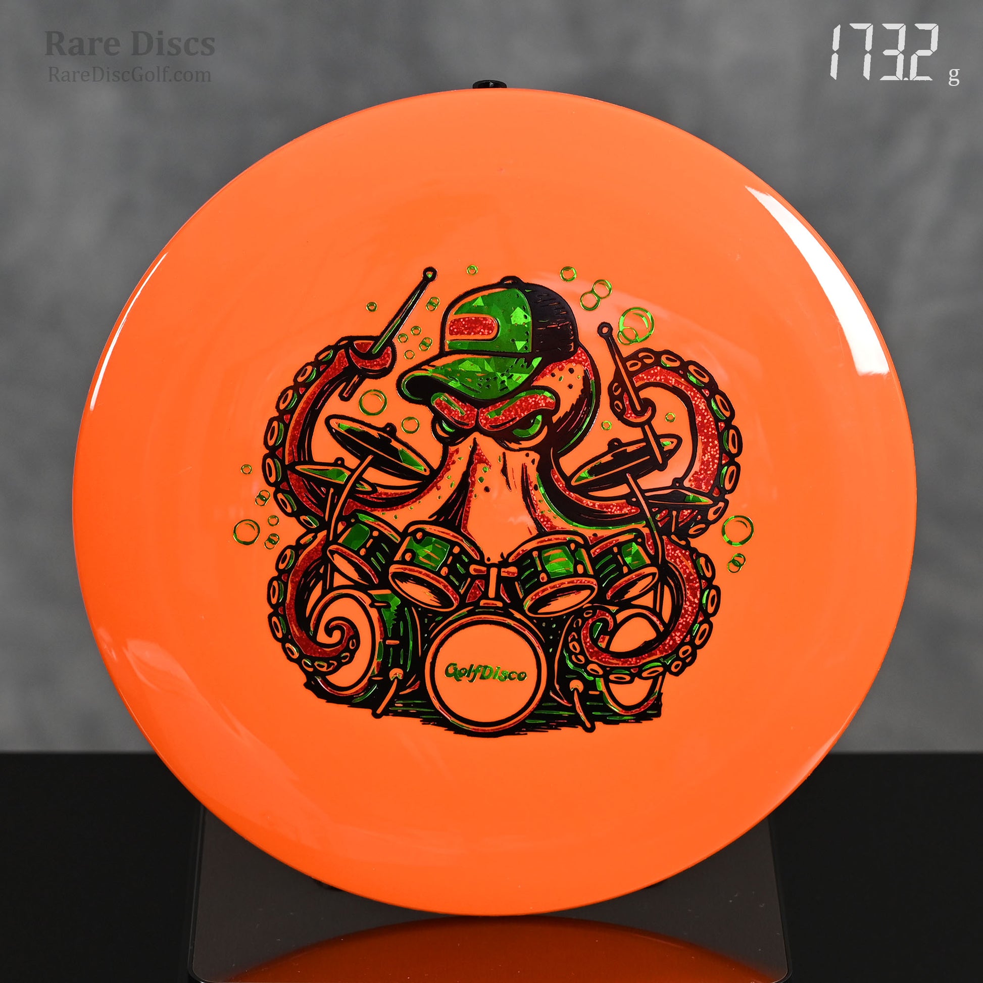 Streamline Jet understable distance driver for disc golf with octopus drummer stamp Rare Discs Canada