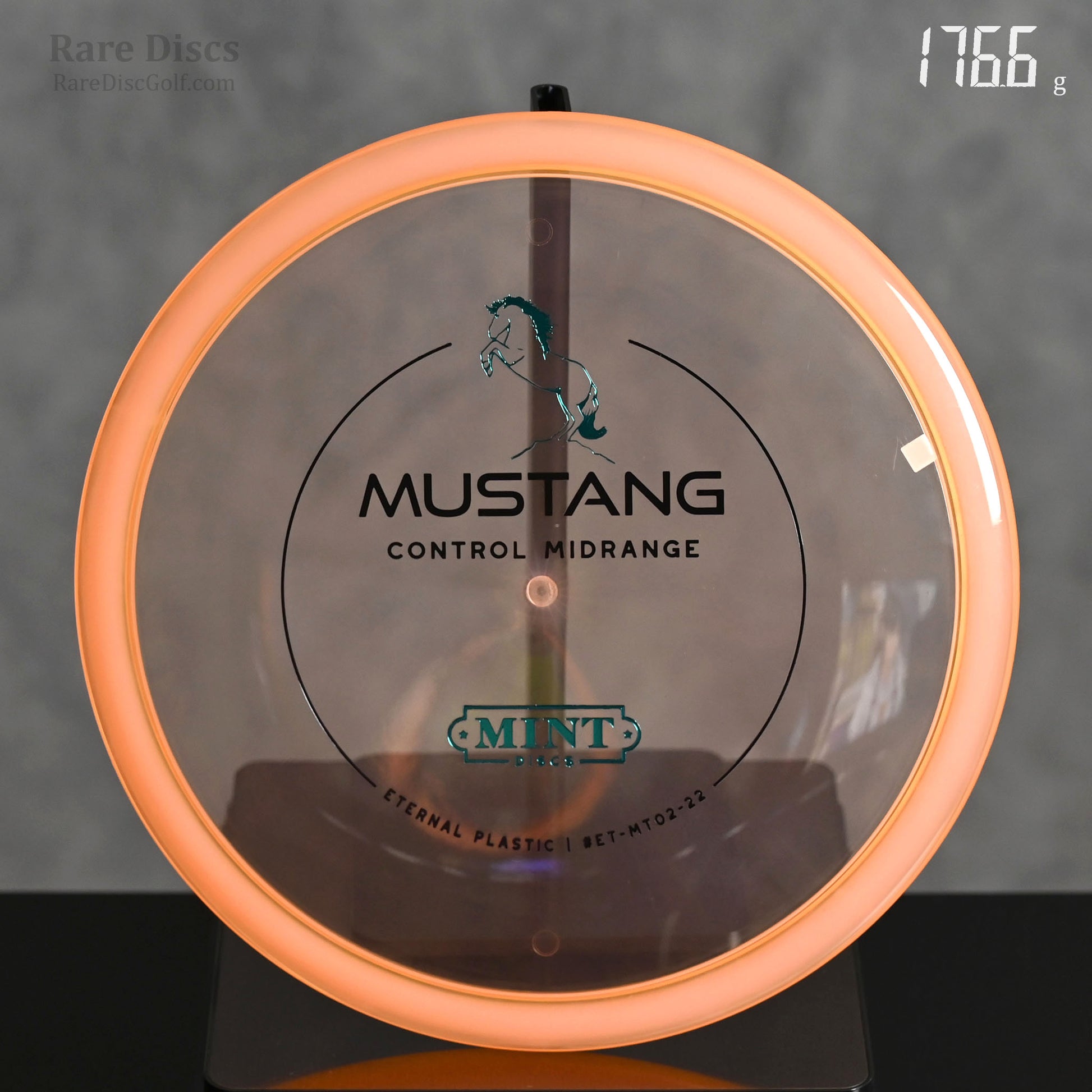 Mint Discs Mustang Eternal Plastic disc golf midrange available at Rare Discs Canada