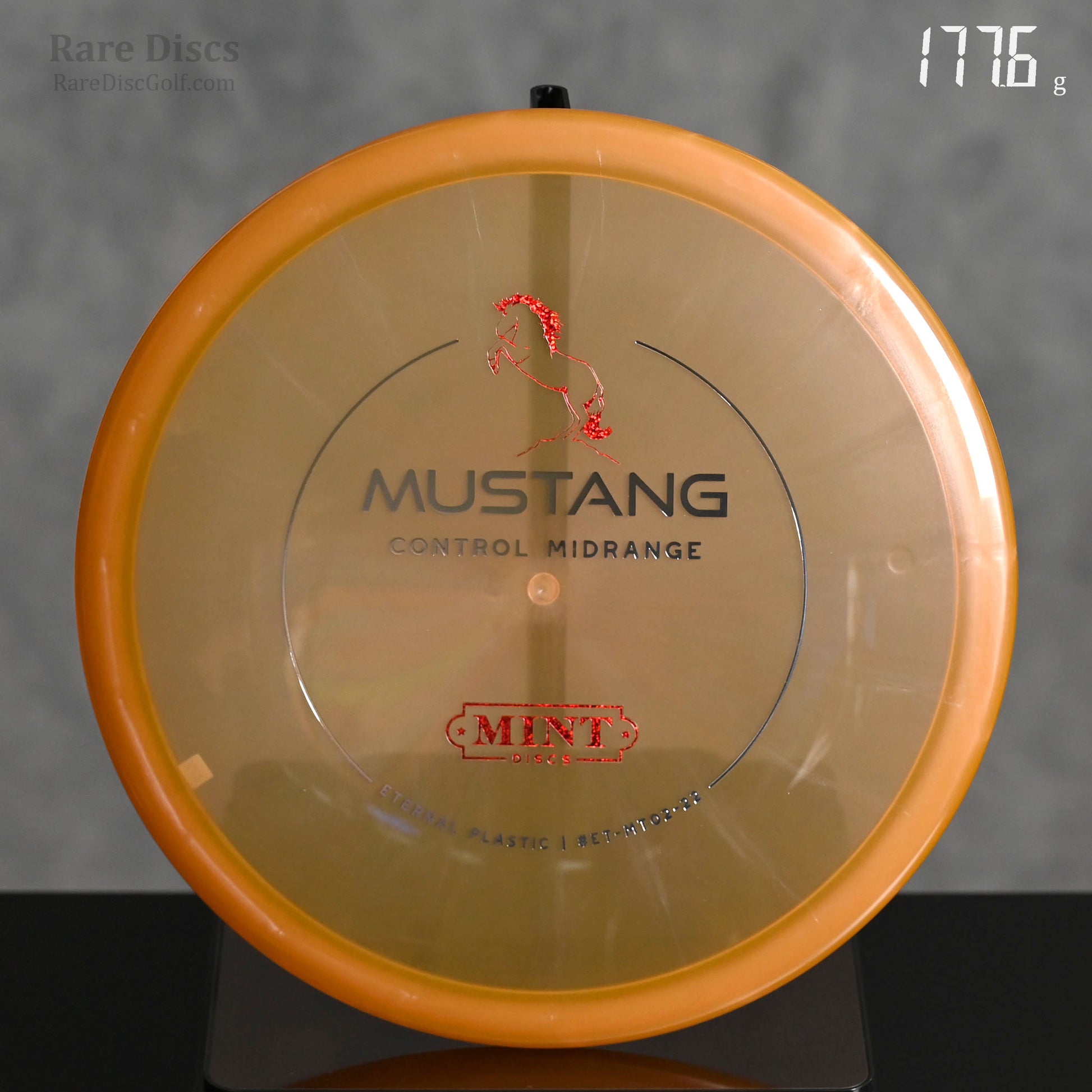 Mint Discs Mustang Eternal Plastic disc golf midrange available at Rare Discs Canada