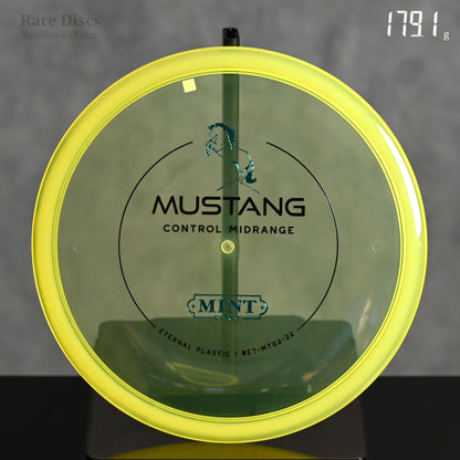 Mint Discs Mustang Eternal Plastic disc golf midrange available at Rare Discs Canada