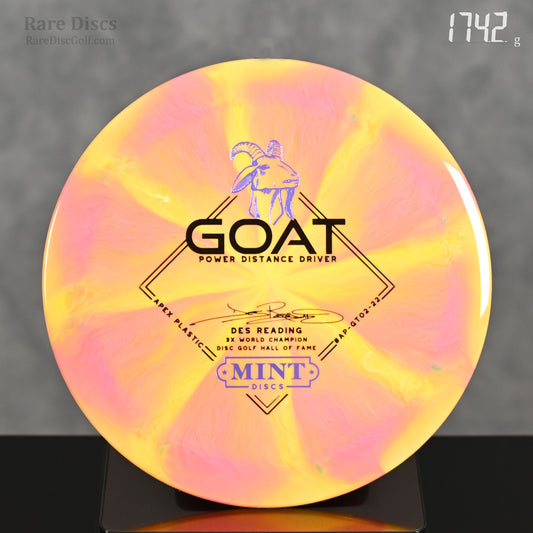 Mint Discs Goat overstable disc golf distance driver Available at Rare Discs Canada