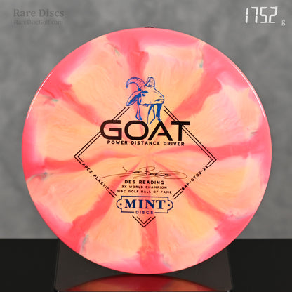 Mint Discs Goat overstable disc golf distance driver Available at Rare Discs Canada