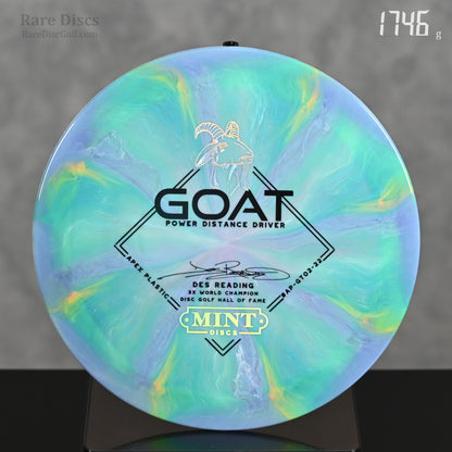 Mint Discs Goat overstable disc golf distance driver Available at Rare Discs Canada