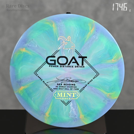 Mint Discs Goat overstable disc golf distance driver Available at Rare Discs Canada