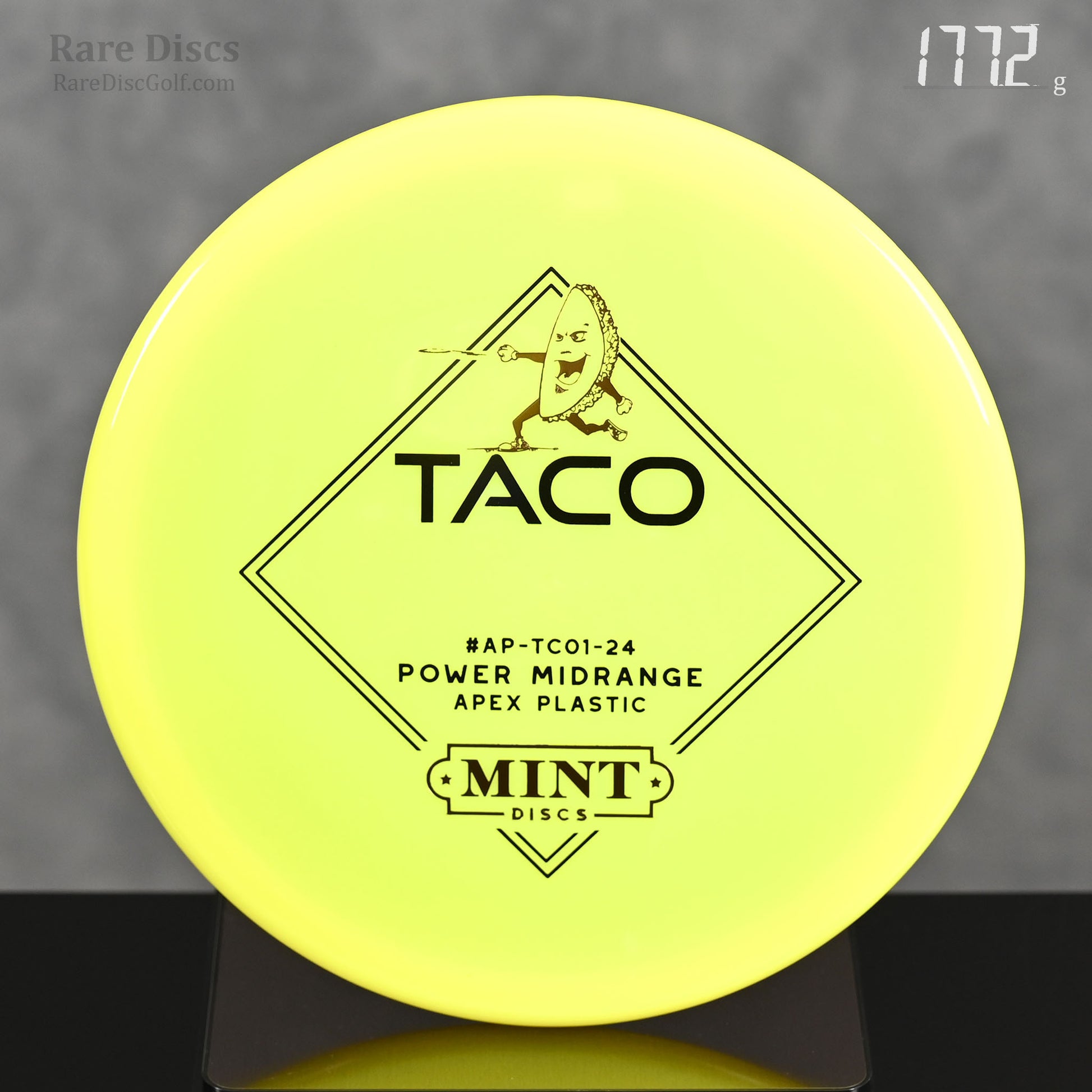 Mint Discs Taco frisbee golf mid-range overstable at Rare Discs Canada