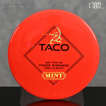 Mint Discs Taco frisbee golf mid-range overstable at Rare Discs Canada