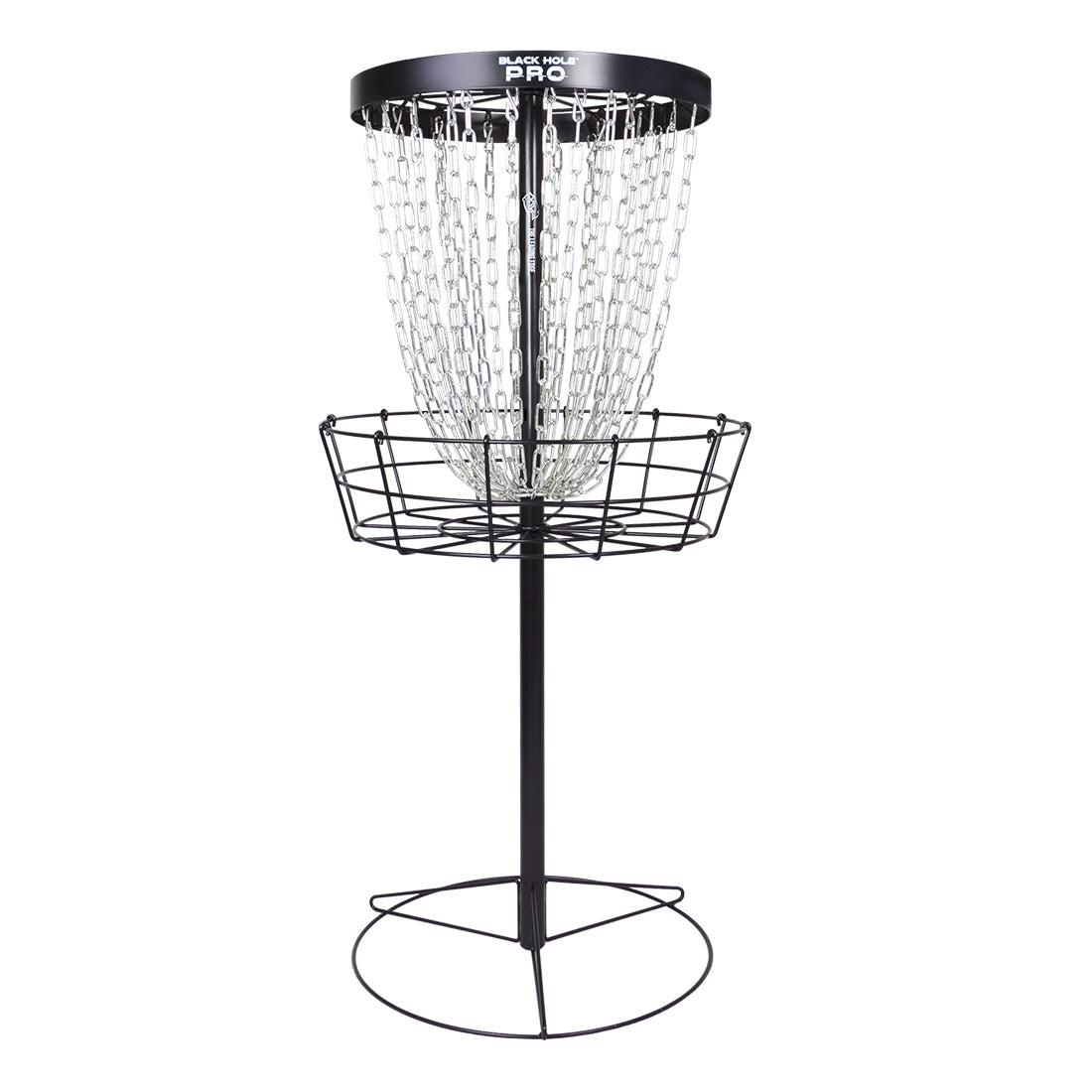 MVP Black Hole Pro with Transit Carrying Case - Disc Golf Practice Basket
