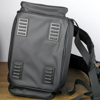 sigr balder disc golf backpack detail shot the bottom