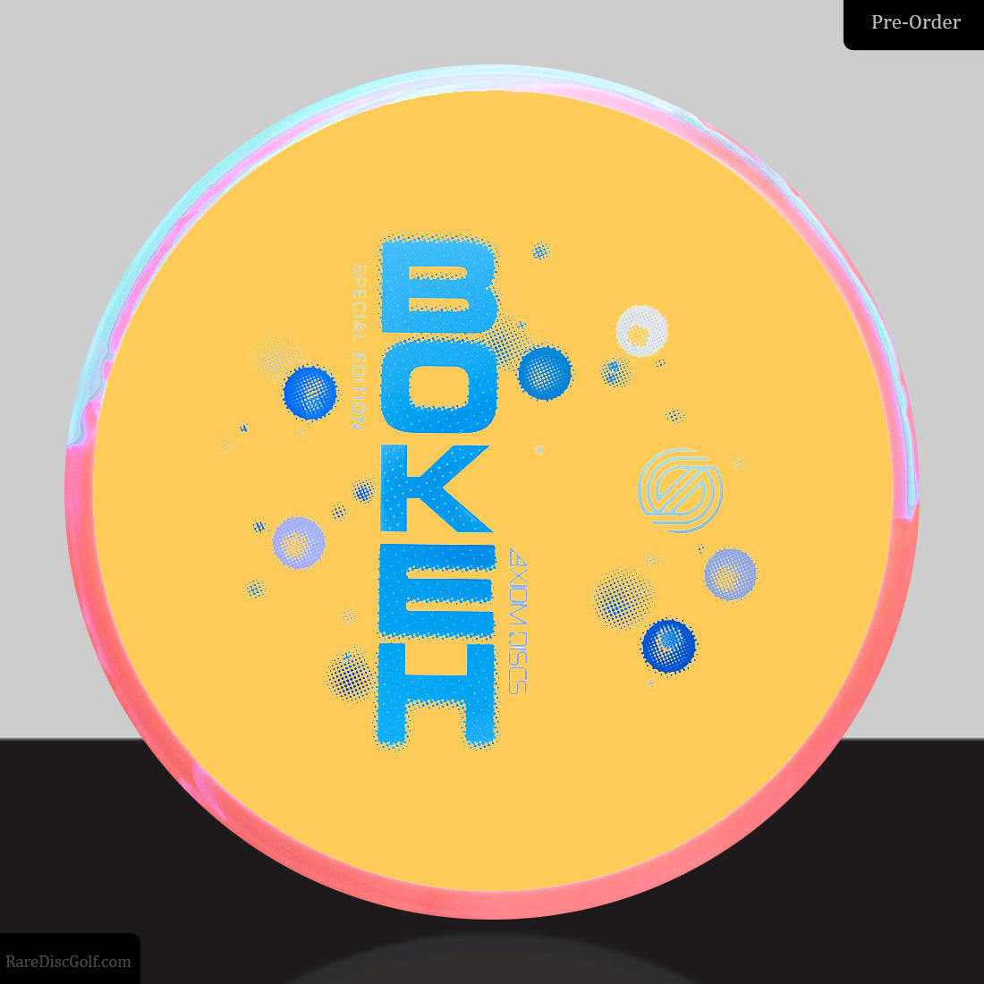 Axiom Bokeh Neutron special edition pre-order at Rare Discs Canada disc golf fairway driver Simon Lizotte
