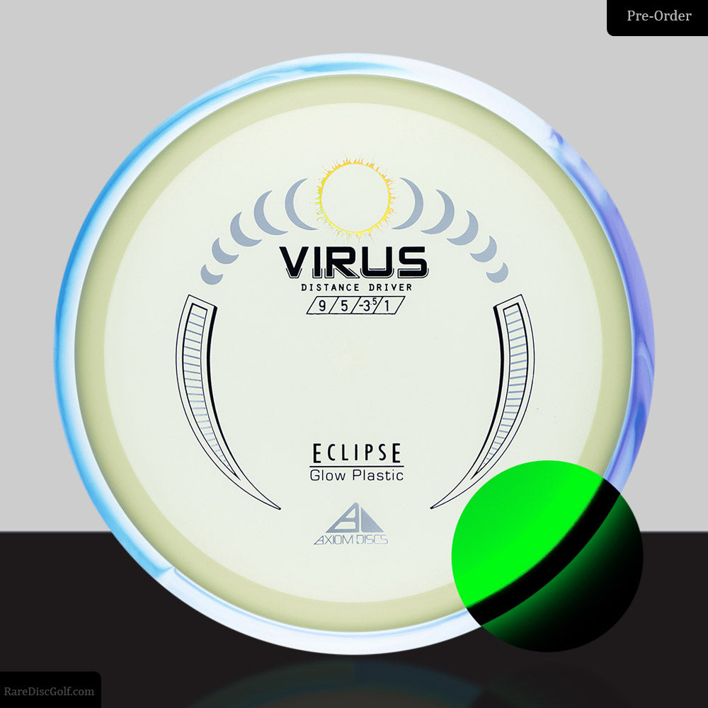 axiom eclipse glow virus golf disc driver easy to throw
