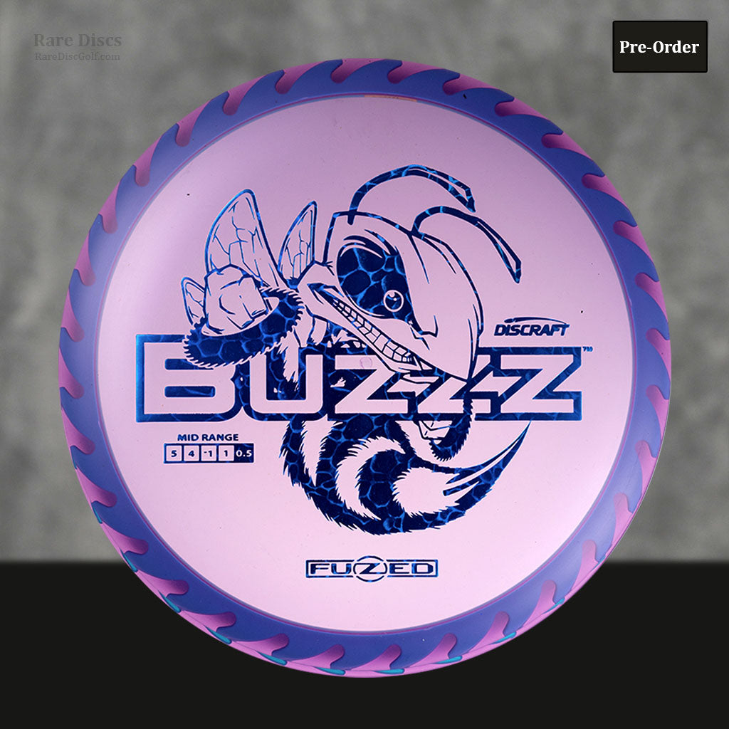 Discraft Buzzzsaw limited edition Buzzz with saw blade disc golf frisbee midrange Pre-Order at Rare Discs Canada in Pink