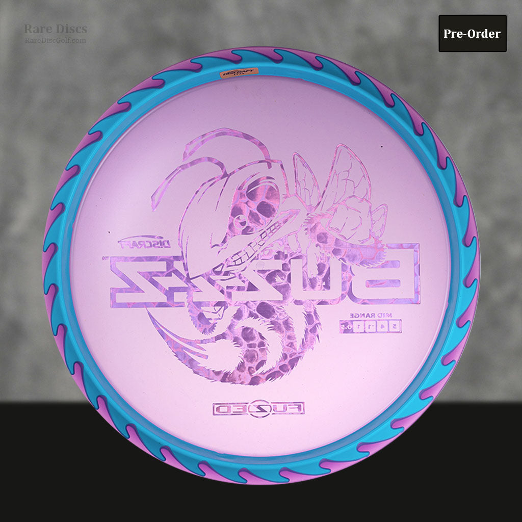 Discraft Buzzzsaw limited edition Buzzz with saw blade disc golf frisbee midrange Pre-Order at Rare Discs Canada in Pink