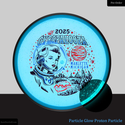Gyropalooza 2025 particle glow proton particle