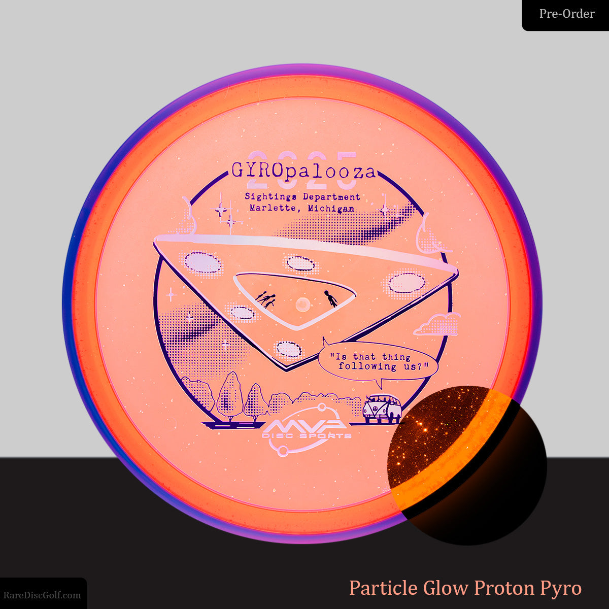 Gyropalooza 2025 Particle Glow Proton Pyro