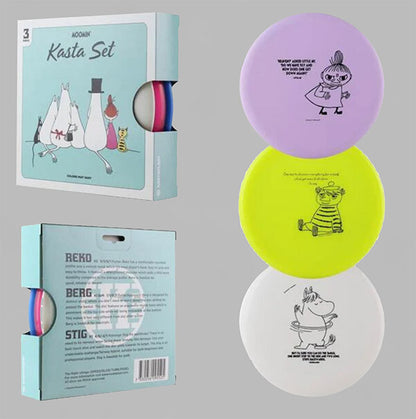 Kastaplast Moomin 3 Disc Special Artwork Set