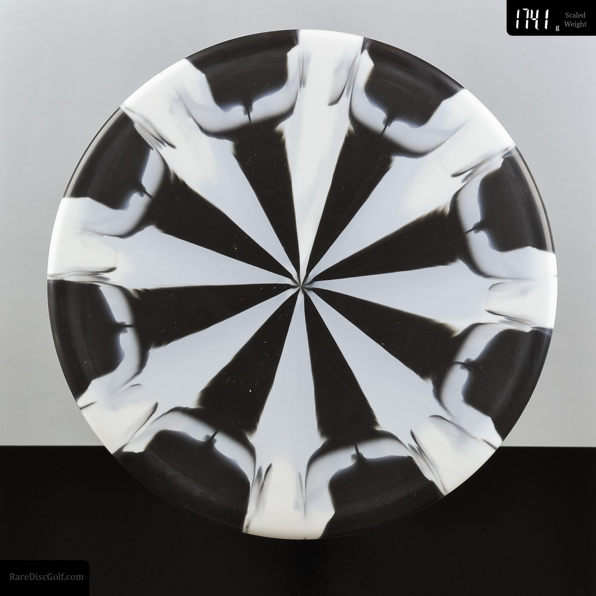 Meridian Discs Trench Marbled Graphite disc golf putter black/white top Rare Discs Canada