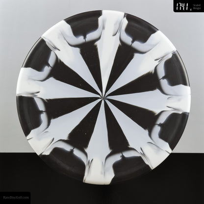 Meridian Discs Trench Marbled Graphite disc golf putter black/white top Rare Discs Canada