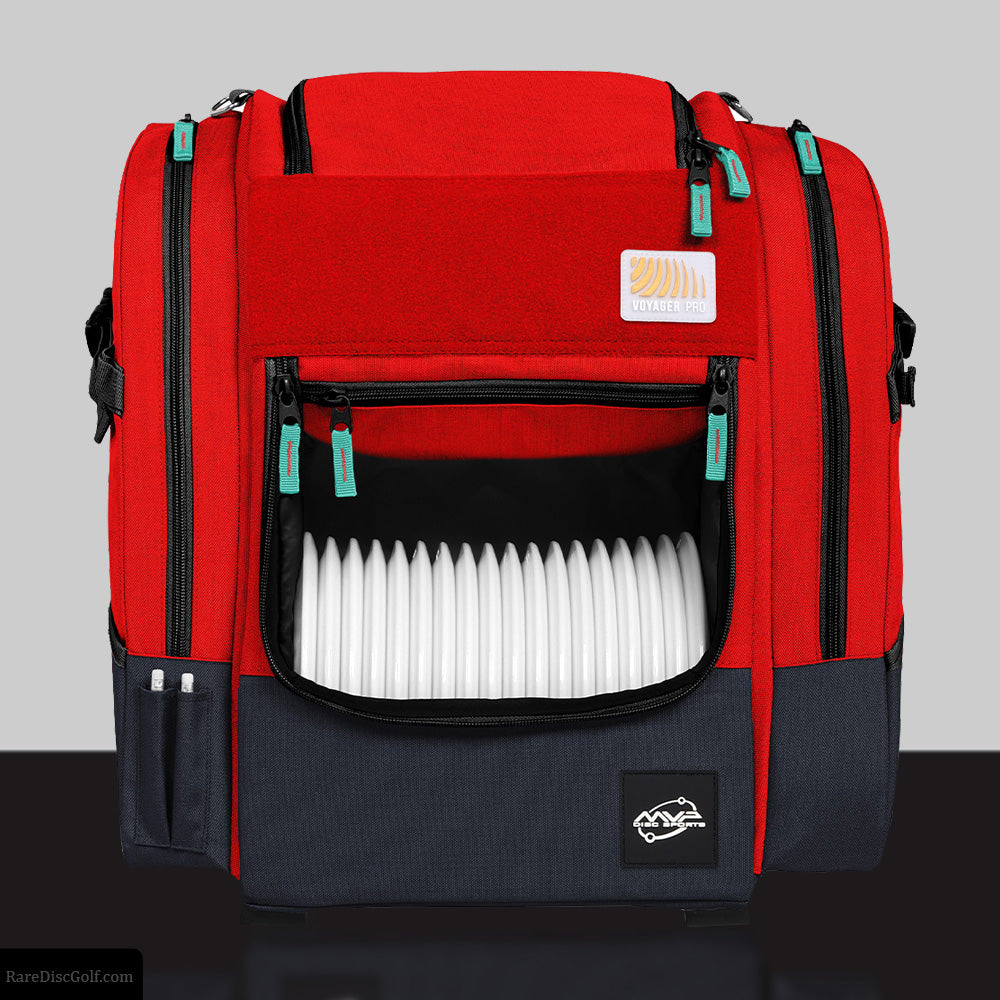 Axiom MVP professional Disc golf backpack in red