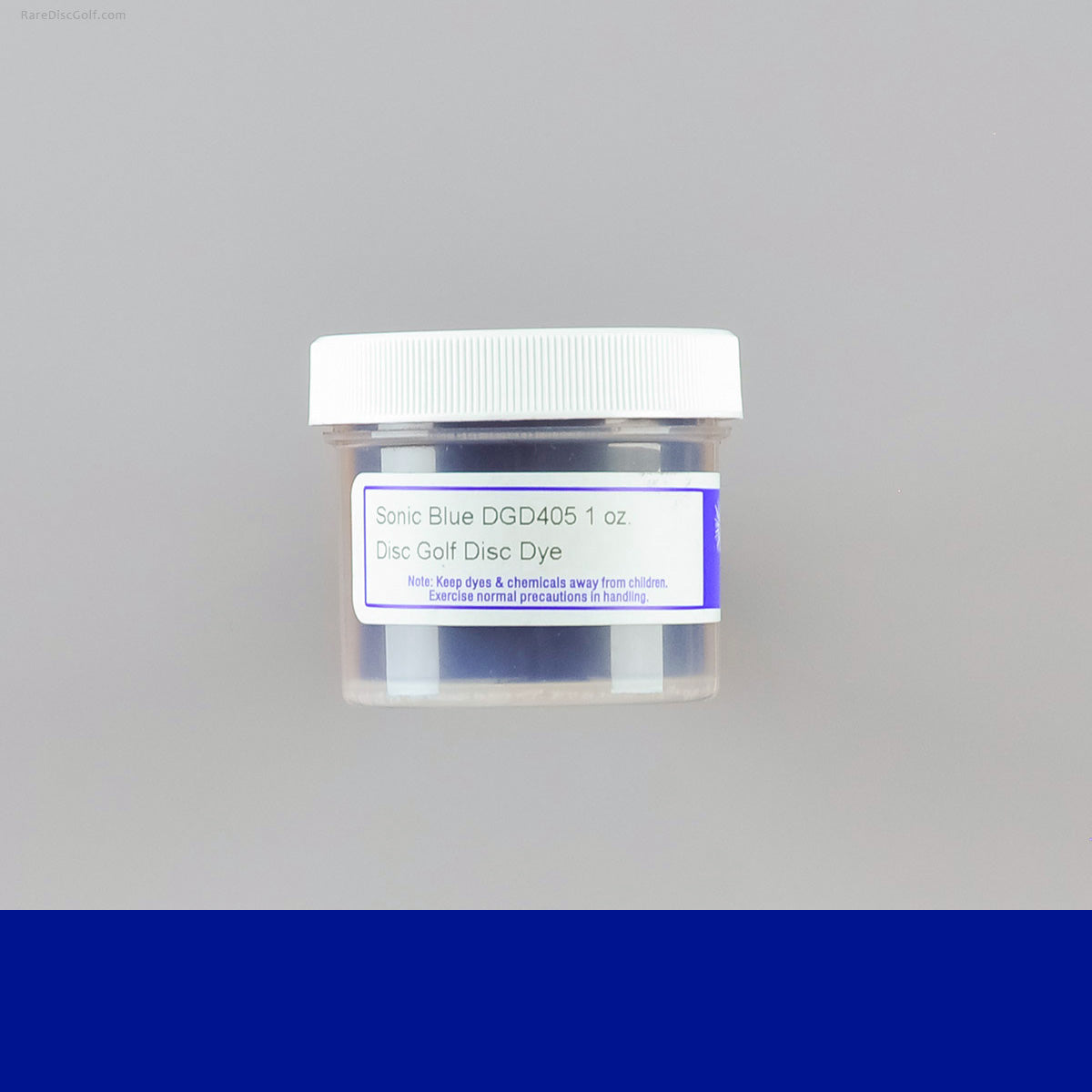 Pro Chemical and Dye neon colours UV reactive disc golf dyeing 1oz container for art customization DGD405 Sonic Blue