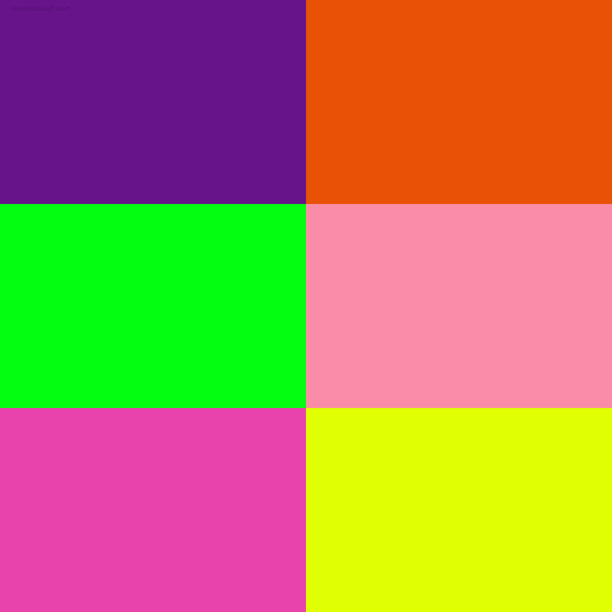 Pro Chemical and Dye neon colours UV reactive disc golf dyeing kit for art customization 