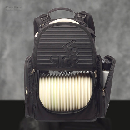 Sigr Balder premium disc golf backpack at Rare Discs Canada - Open