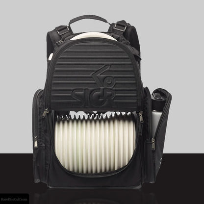 sigr balder premium disc golf backpack open shot rare discs canada