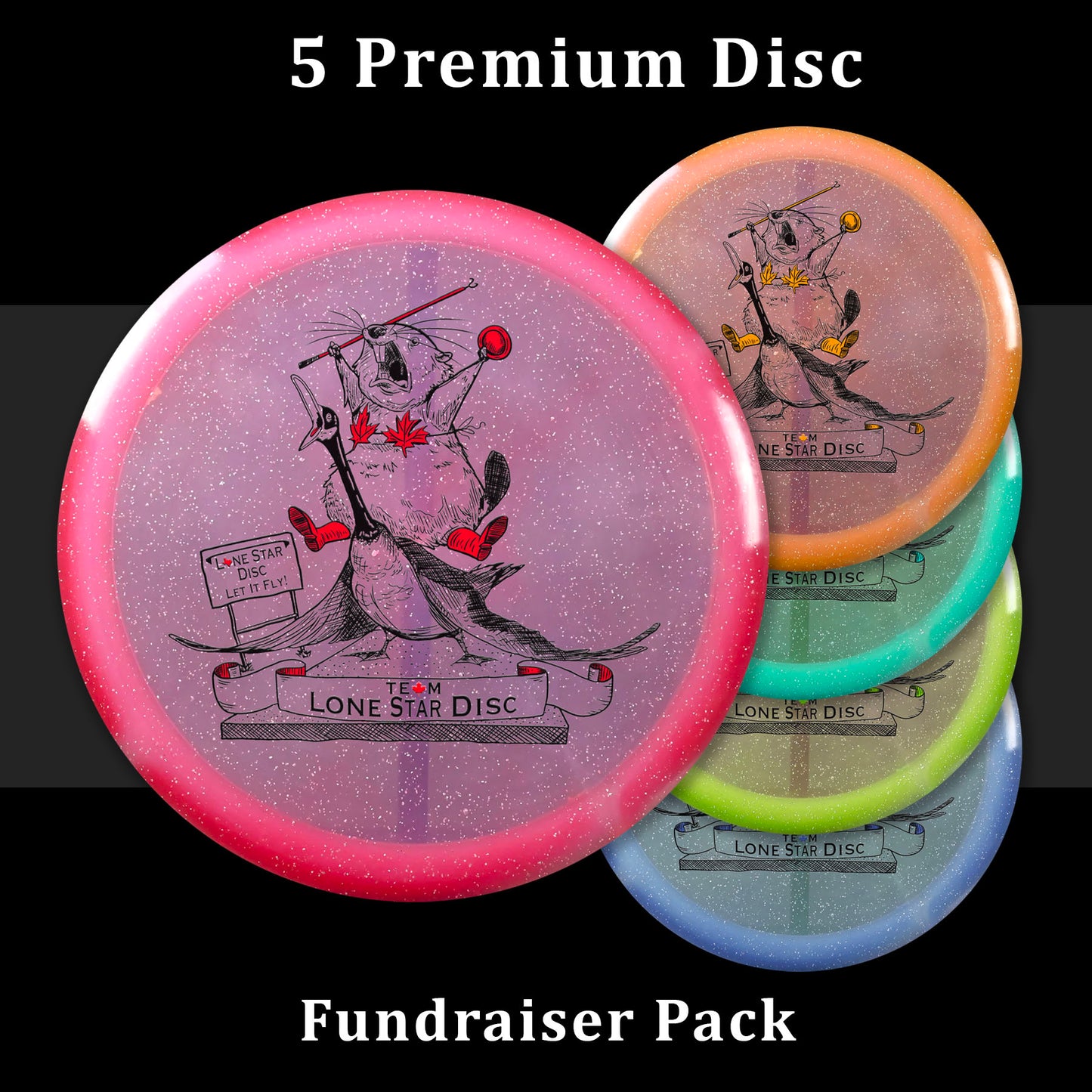 Lone Star 5-Disc Premium Pack - Canadian Junior Team Fundraiser