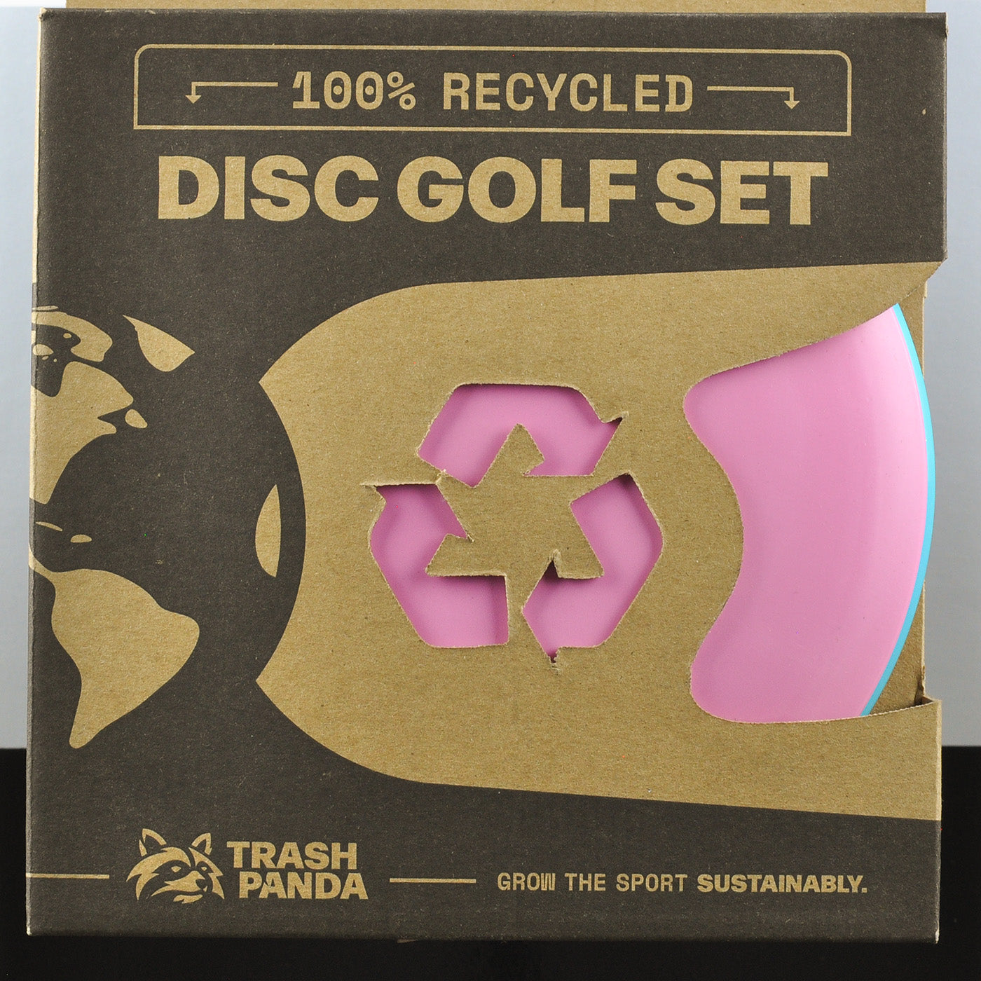Trash Panda Premium Recycled Disc Golf Starter Set for Beginners