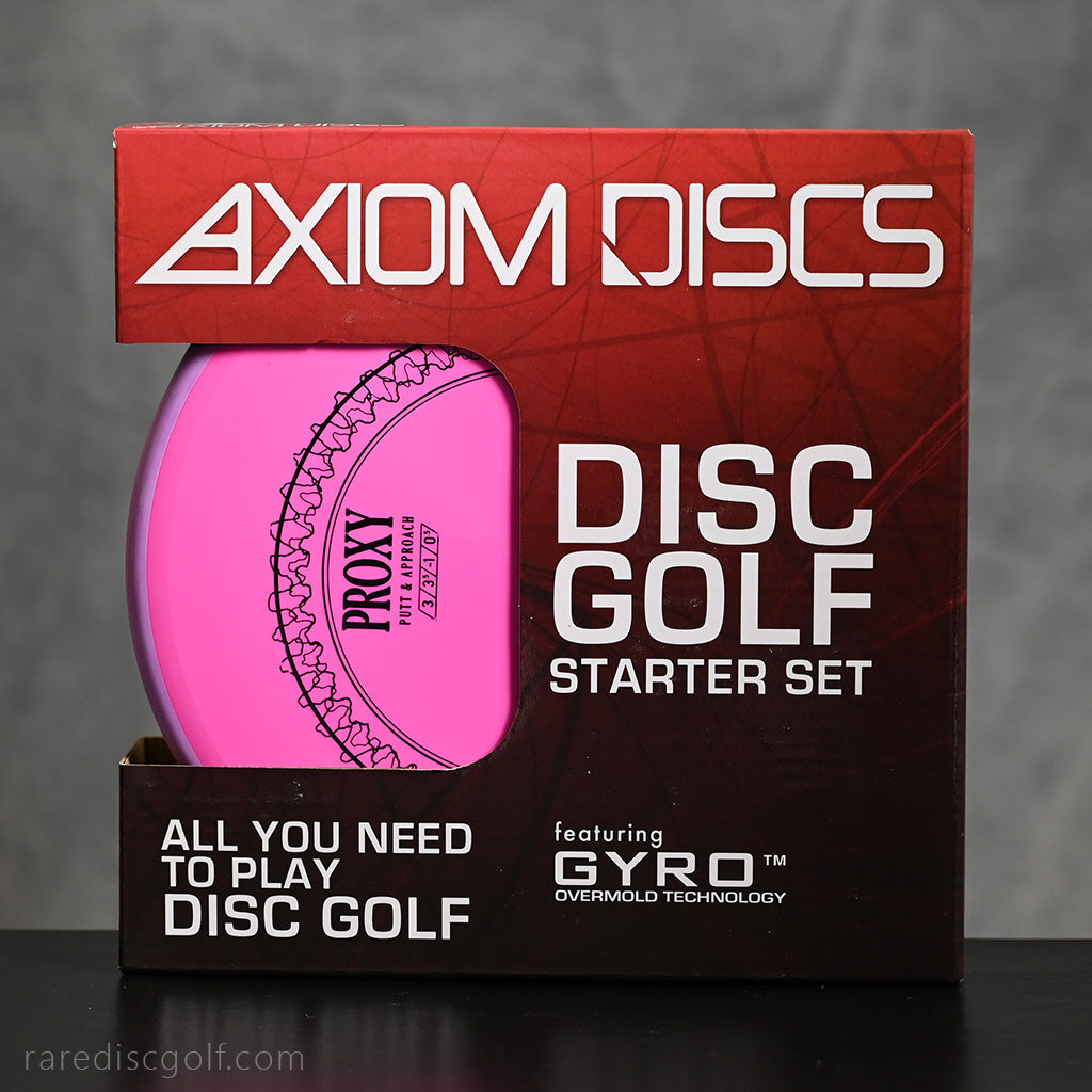 axiom premium beginners disc golf set